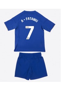 Leicester City Issahaku Fatawu #7 Babytruitje Thuis tenue Kind 2025-26 Korte Mouw (+ Korte broeken)